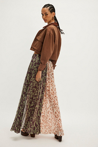 Oasis Printed Maxi Skort