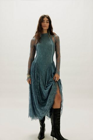 Hansen & Gretel Violetta Lace Maxi Dress