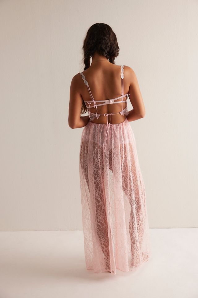 For Love & Lemons Camilla Maxi Slip #1