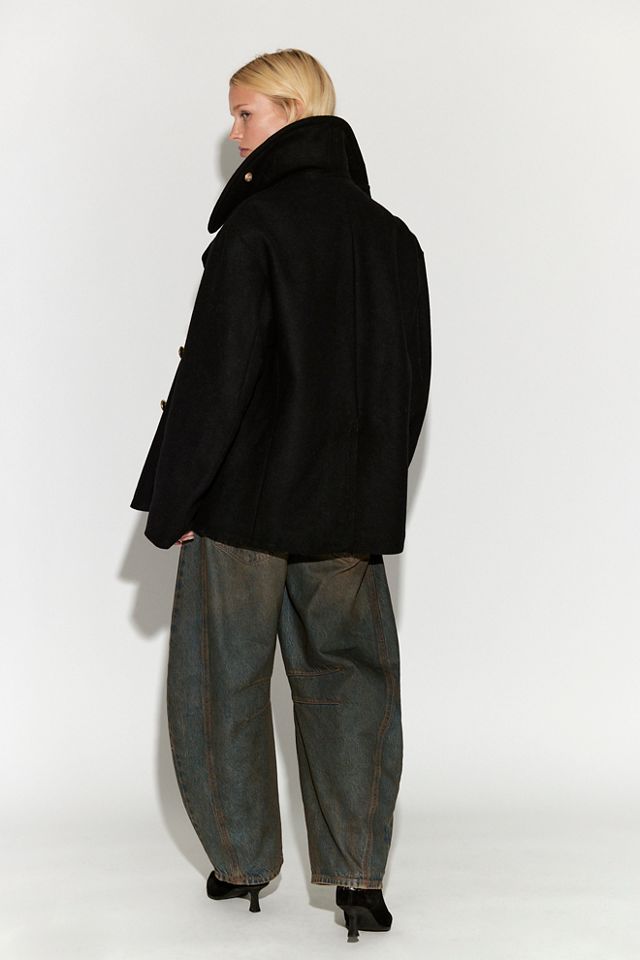 Denimist Oversized Peacoat #1
