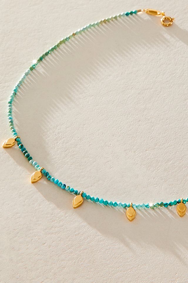 Collier ras du cou en turquoise Emerging Hope Satya Jewelry #1