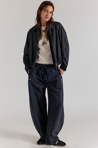 Pantalon à enfiler Lex coupe baril