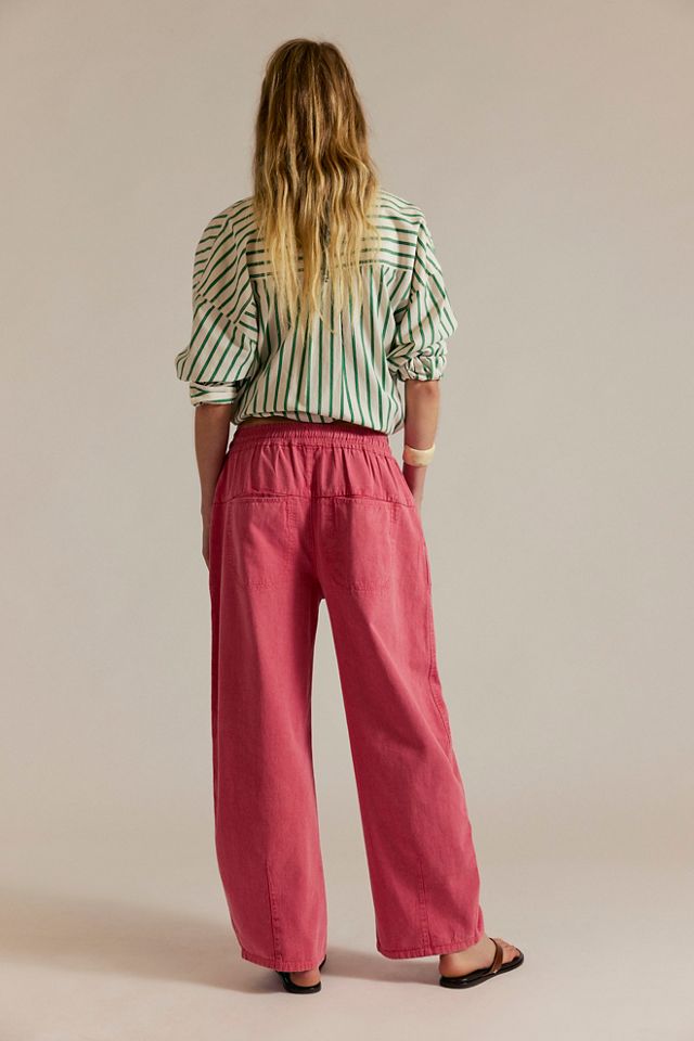 Lex Pull-On Barrel Pants #1