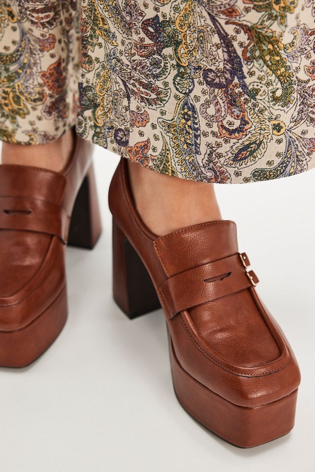Woodstock Platform Loafers #1