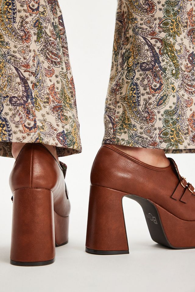 Woodstock Platform Loafers #2