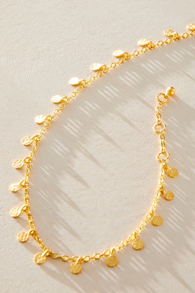 Satya Jewelry  Walk With Joy Coin Anklet #1