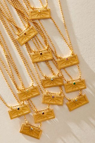 Collier Satya Jewelry Sunburst Birthstone