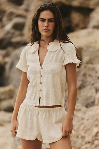 Lovesick Smocked Short Set