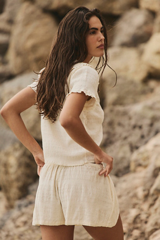 Lovesick Smocked Short Set