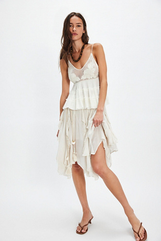 Best Of Me Top by Free People in White, Size: M