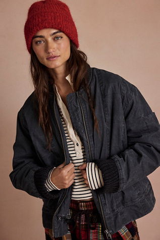 We The Free Jax Washed Bomber product page