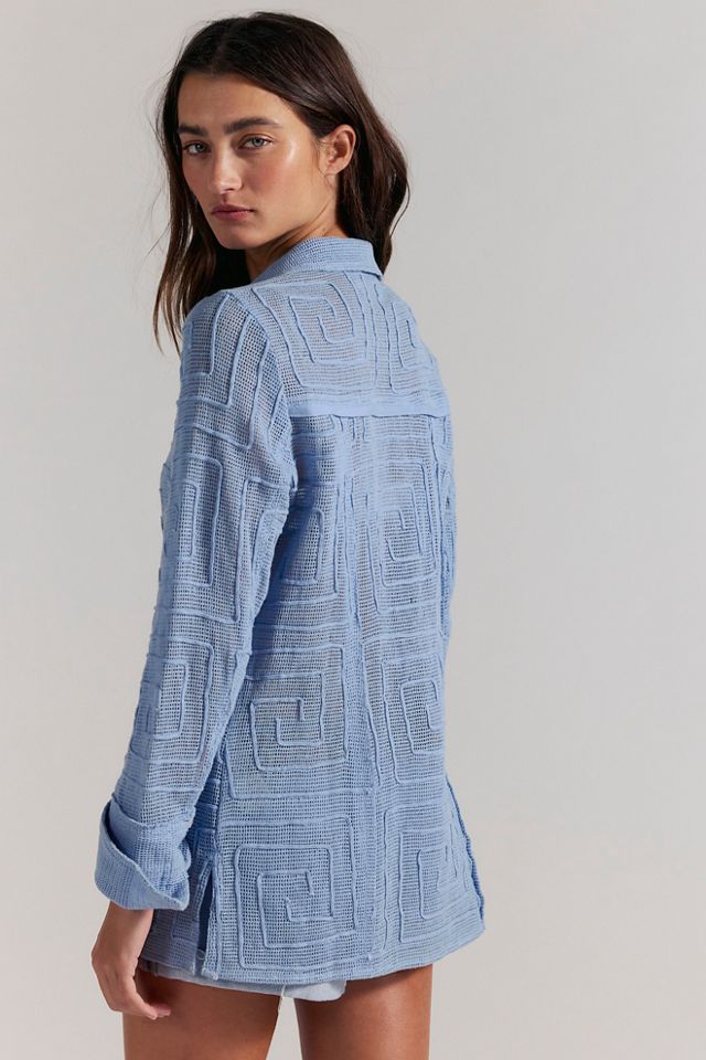 We The Free Geo Soutache Shirt #4