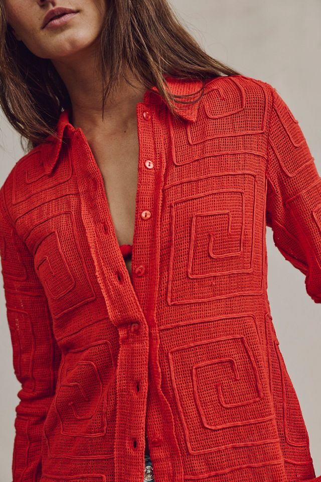 We The Free Geo Soutache Shirt #2