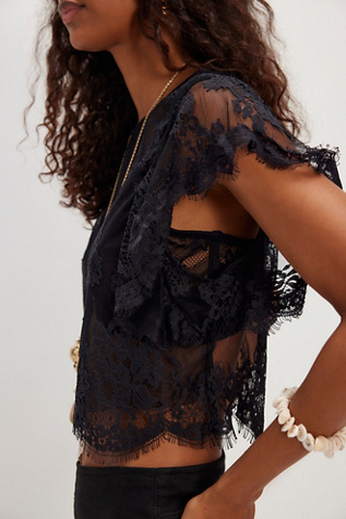 Lunar Ash Lace Top