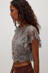 Lunar Ash Lace Top