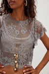 Lunar Ash Lace Top