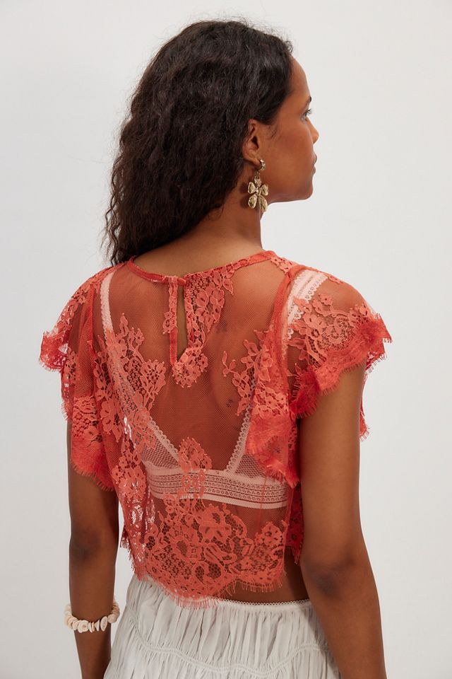 Lunar Ash Lace Top #1
