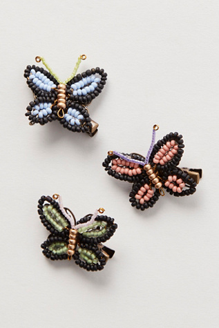 Kocho Butterfly Clips, Set of 3