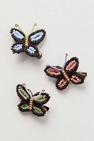 Kocho Butterfly Clips, Set of 3