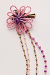 Enid Beaded Flower Clip
