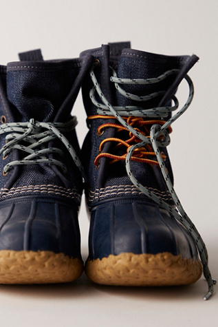 L.L.Bean Boots, 8" Denim Insulated at Free People in Blue, Size: US 8