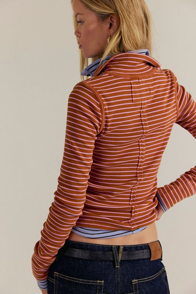 We The Free Lake Stripe Henley #2