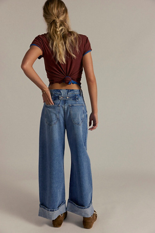 We The Free Alia Wide-Leg Jeans at Free People in Beacon, Size: 32