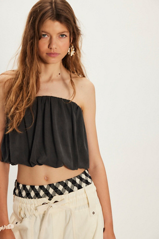Lupine Bubble Tube Top by Free People in Black, Size: XS