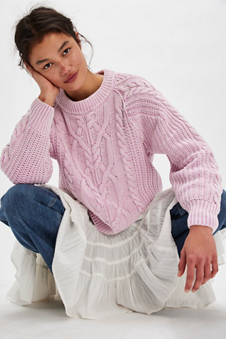 Pull Francis par Free People en Bouquet D'orchidées, pour femme