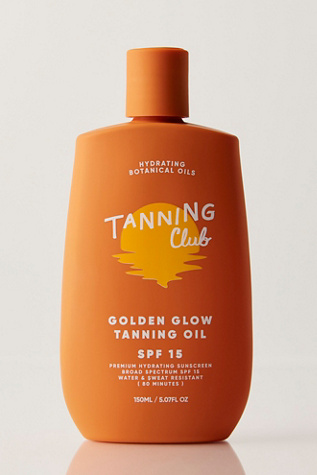 Tanning Club Golden Glow Tanning Oil at Free People, One