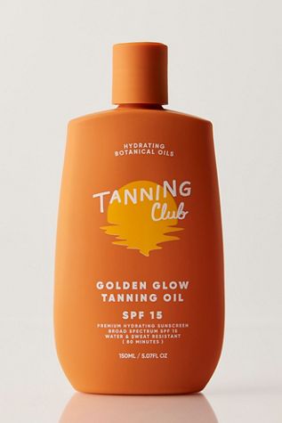 Tanning Club Golden Glow Tanning Oil
