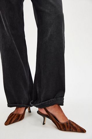 Bianca Hair-On Sling Heels