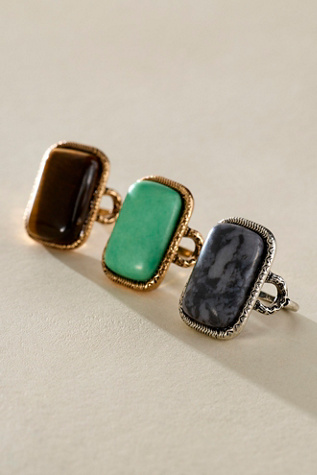 Wolf Ring by Free People in Black, Size: 7