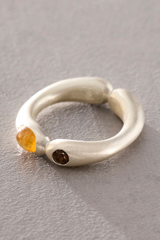 Dunton Ellerkamp Two Halves Ring In Citrine #1