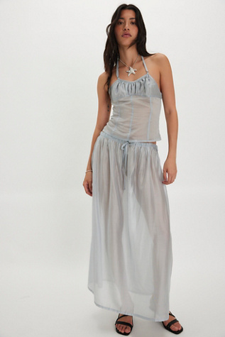 Belle The Label Flore Rhea Co-Ord at Free People in Mist, Size: XS
