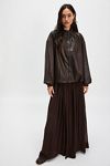 Find Me Now Poof Vegan Leather Jacket