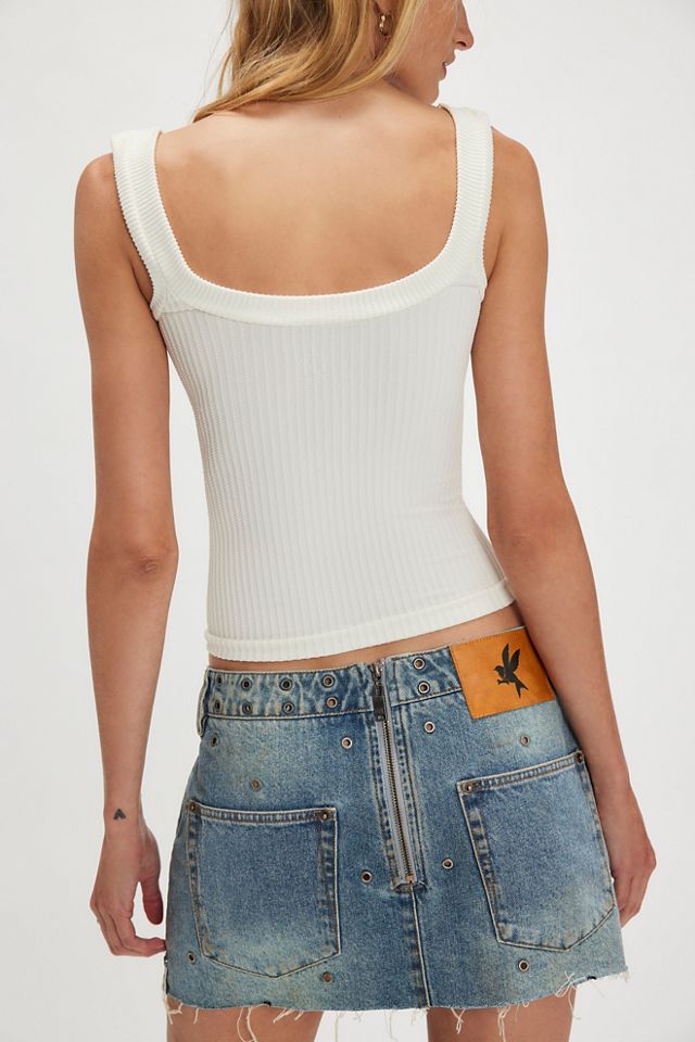 OneTeaspoon Axel Star Low-Waist Micro Skirt #1