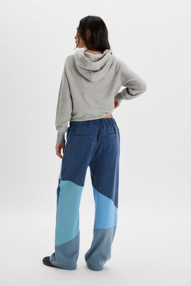 OneTeaspoon Patchwork Wide-Leg Sweatpants #1