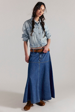 Closed Long Denim Skirt