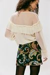 Anna Sui Jaquard Mini Skirt