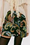 Anna Sui Jaquard Mini Skirt