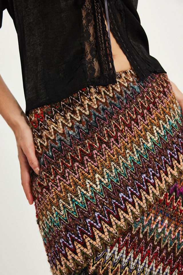 Anna Sui Asymmetrical Knit Skirt #2