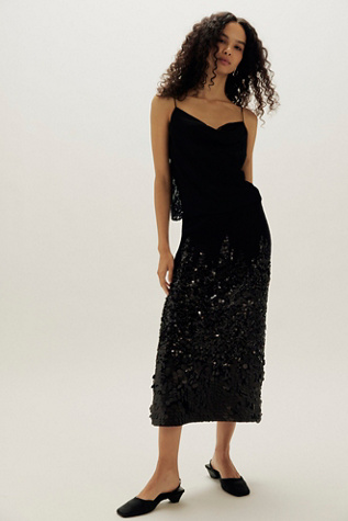 Anna Sui Sequin Skirt