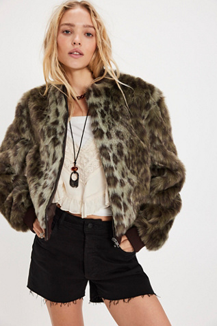 Unreal Fur Foliage Jacket