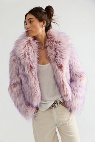 Unreal Fur Harmony Faux Fur Jacket