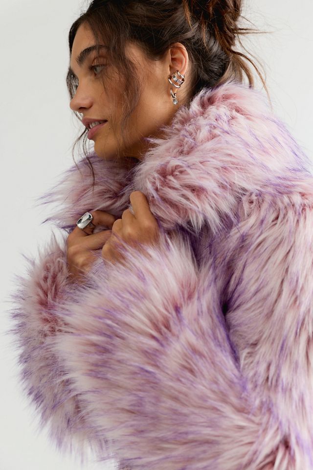 Unreal Fur Harmony Faux Fur Jacket #3