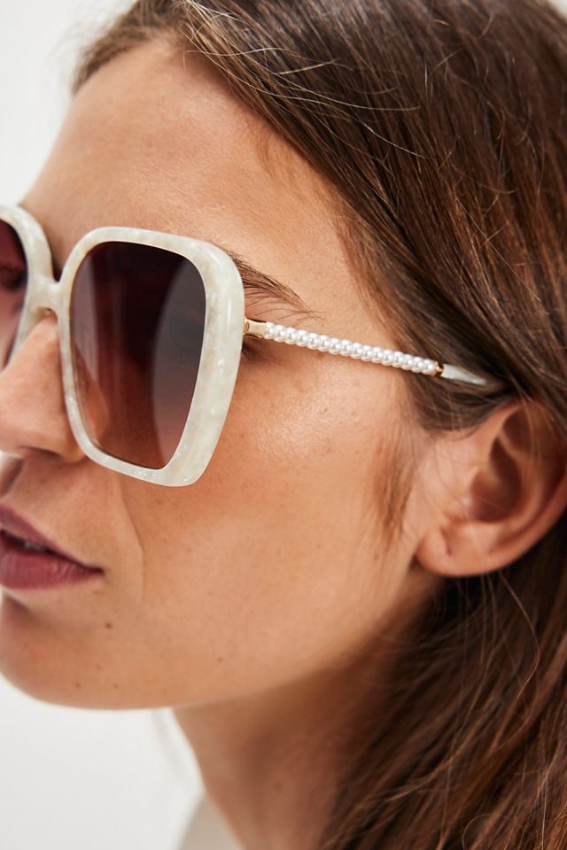 Lunettes de soleil surdimensionnées Lele Sadoughi Athens #4