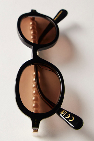 Lele Sadoughi Austin Pearly Sunglasses