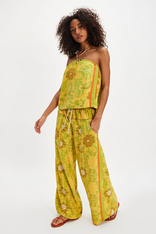 Devella Set by Free People in Yellow, Size: S