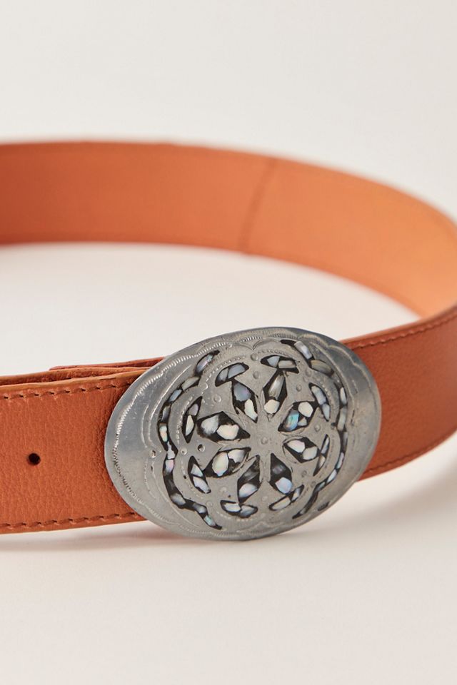 Poetic Muse Leather Belt #1